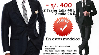 ternos italianos ofertas