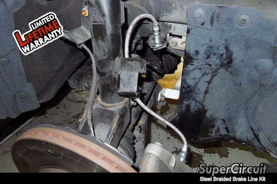 SUPERCIRCUIT Steel Braided Brake Lines Mazda 3 MPS Steel Braided Brake