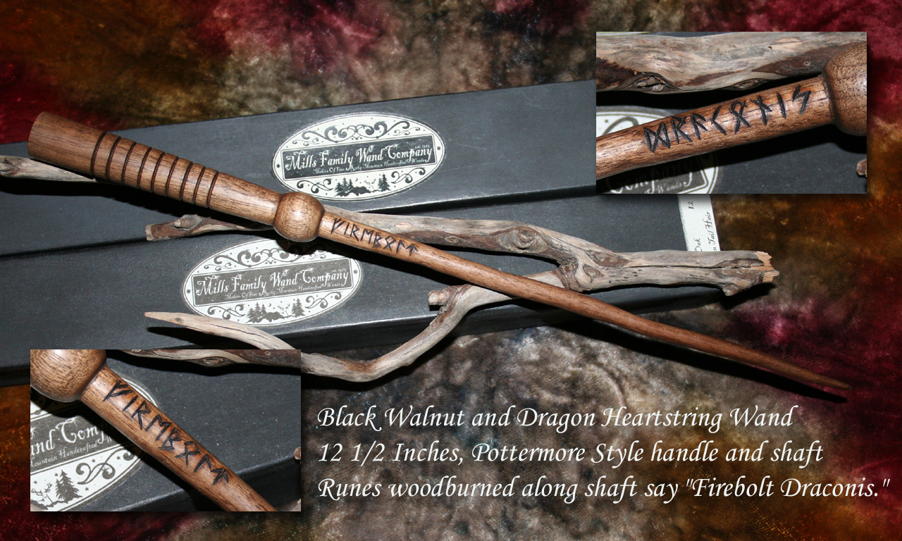 Mills Family Wand Co. Pottermore Wands