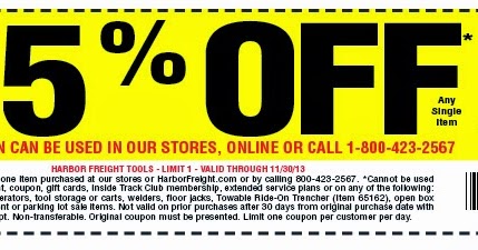 Download Harbor Freight Tools 20 Off Coupon Images