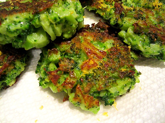 Broccoli Fritters for Grownups