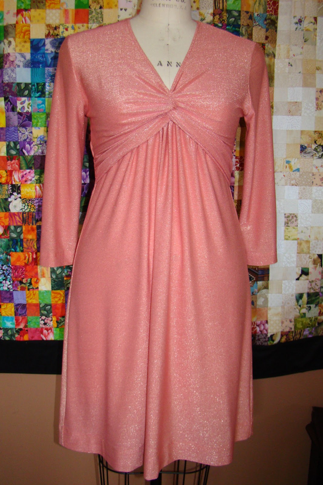 Did You Really Sew That? Knit Dress with Neckline Twist