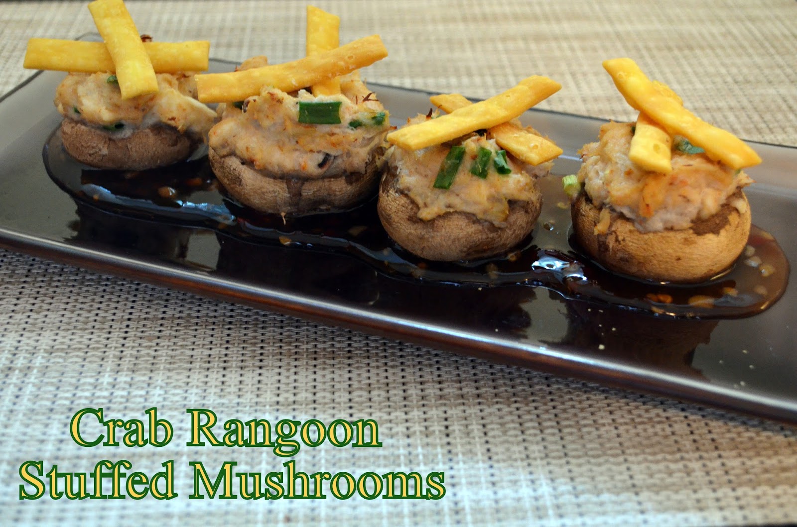 Flavors by Four Crab Rangoon Stuffed Mushrooms