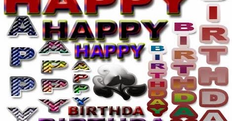 Happy Greetings Congrats: Happy Birthday Square copying