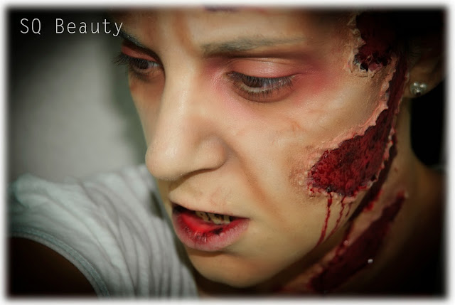 Maquillaje Halloween Zombie FX The Walking Dead Makeup Silvia Quiros