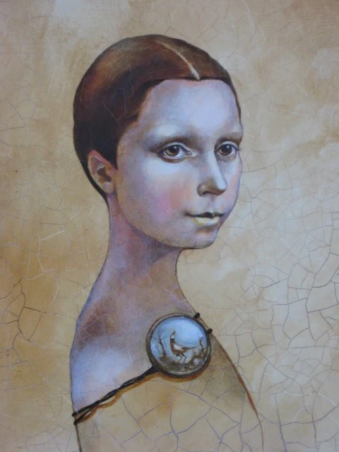 Daiva Staškevičienė 1968 | Lithuanian Symbolist / Figurative painter