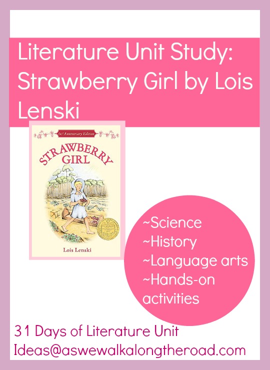 Literature Unit Ideas for Strawberry Girl by Lois Lenski (31 Days of