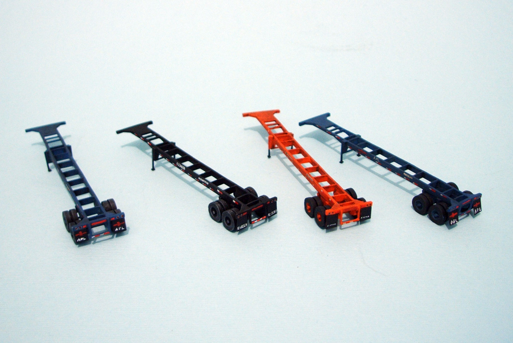 Land Sea Air & Space Container chassis