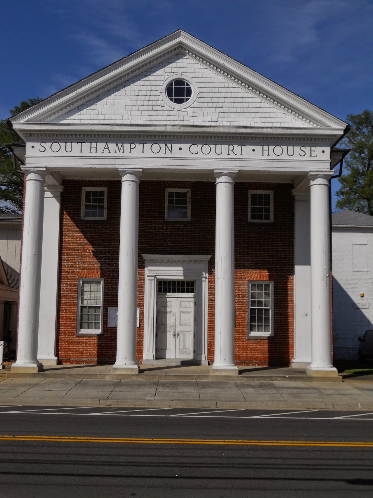 Random Thoughts on History My Visit to Southampton County, Virginia