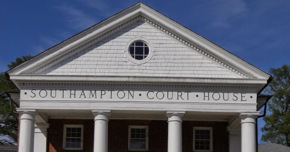 Random Thoughts on History My Visit to Southampton County, Virginia