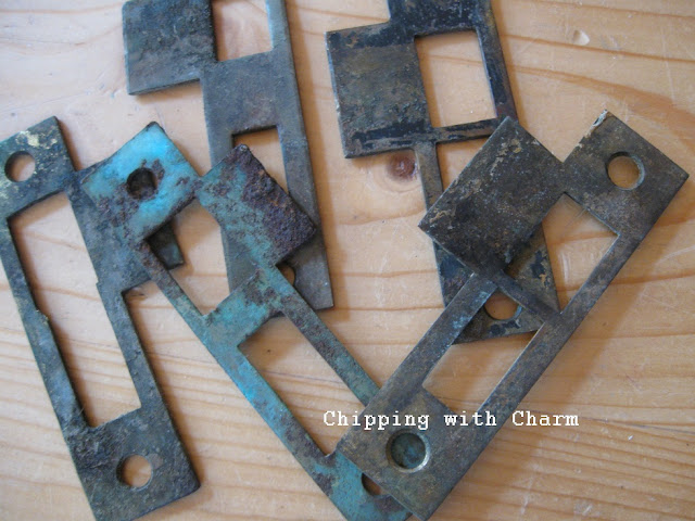Chipping with Charm: Strike Plate Cross...http://www.chippingwithcharm.blogspot.com/