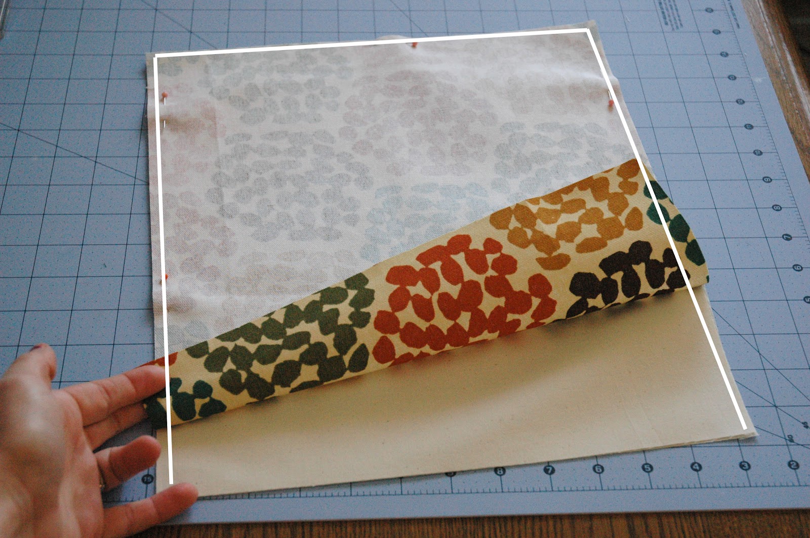 Kristina J. DIY Ideas DIY Style How To Make a Fabric Messenger Bag