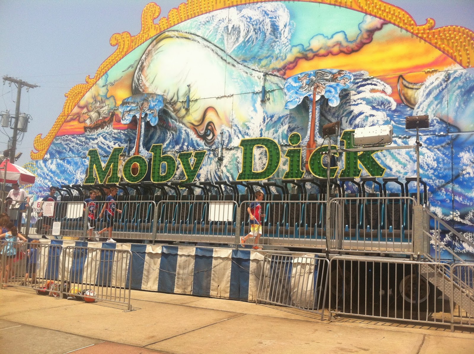 Carnival Chasing Keansburg Amusement Park