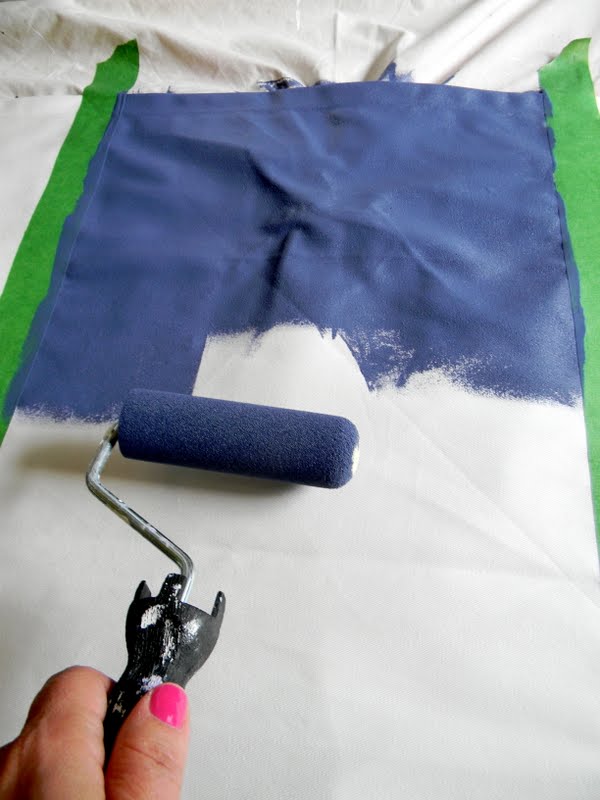 The Design Pages Painted Curtains