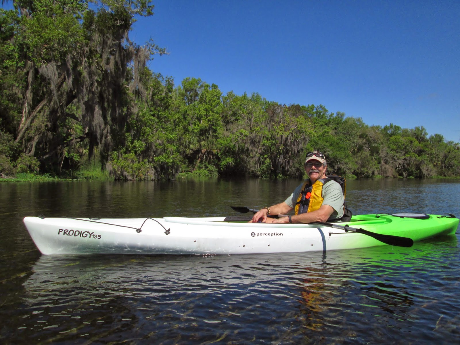 Central Florida Kayak Tours Kayaking near Sanford, FL on the Wild and