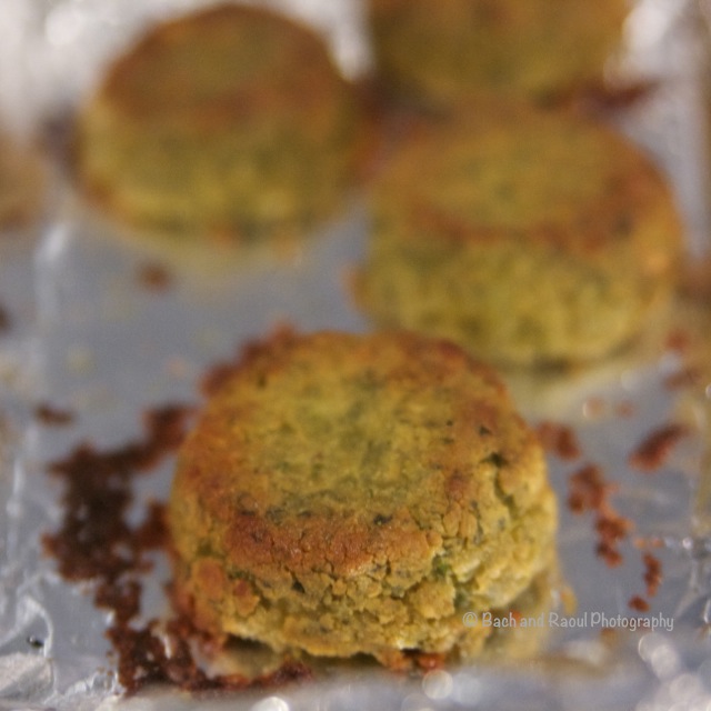 Baked Falafel with Garlic Mint Yogurt Sauce Taste Chronicles