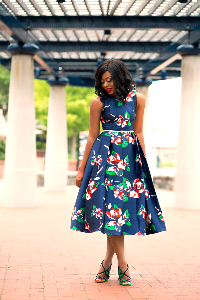 Chicwish floral dress