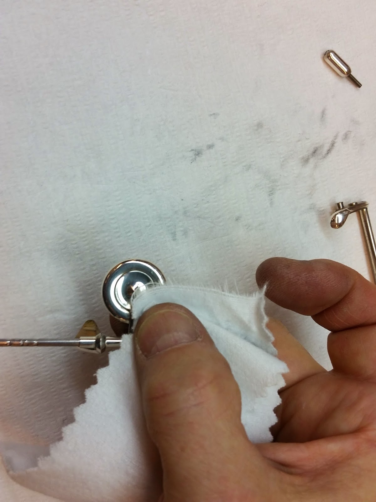 Repair My Flute Cleaning a Tarnished Footjoint