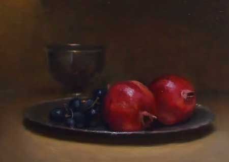 Still life painting - old master style