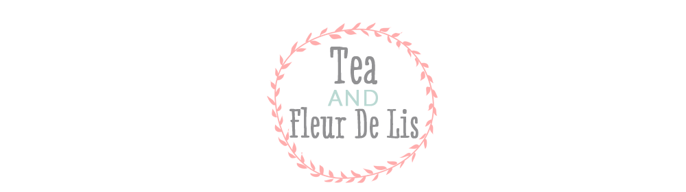 Tea & Fleur De lis 