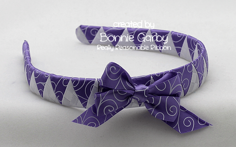 Really Reasonable Ribbon Blog Easy Woven Ribbon Headband Video Tutorial