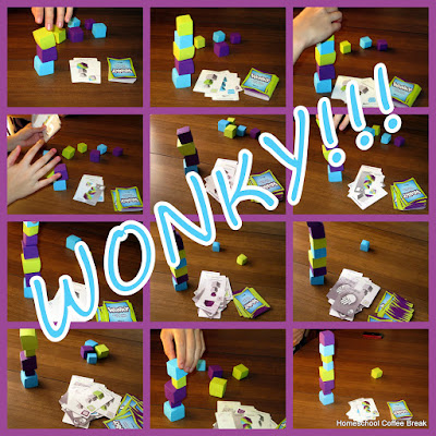 Tapple and Wonky - A review of two fun family games from USAopoly on Homeschool Coffee Break @ kympossibleblog.blogspot.com #game #family