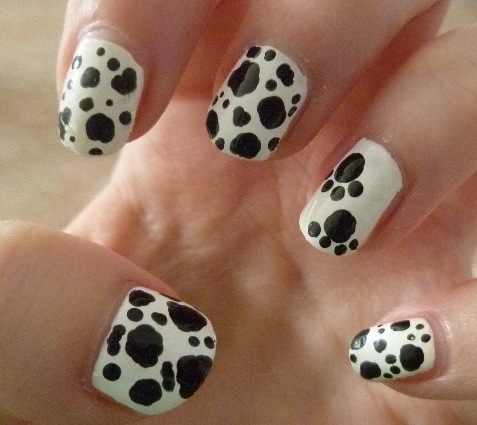 Dalmatian Nails
