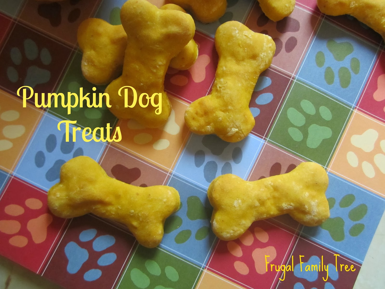 Recipe For Pumpkin Dog Treats Frugal Family Tree