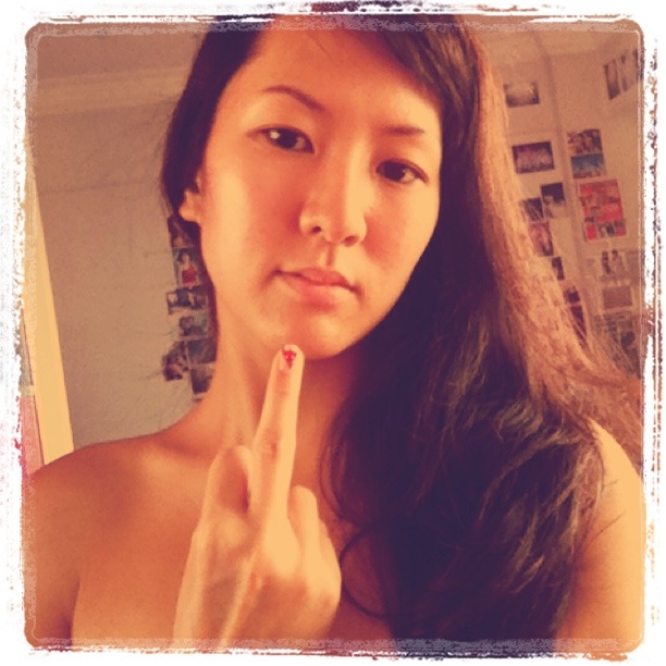 Upside Down Manicure