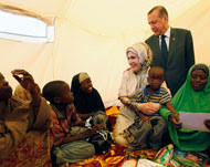 أرفع مسؤول غير أفريقي يزور الصومال..أردوغان: مجاعة الصومال امتحان كوني
