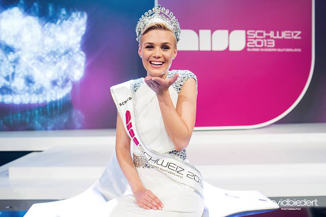 Miss Schweiz Switzerland 2013 winner Dominique Rinderknecht