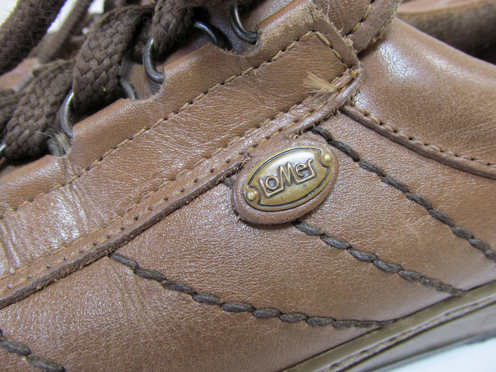 HAWKSHEAD LOMER ITALIAN MADE BROWN QUALITY LEATHER WALKING