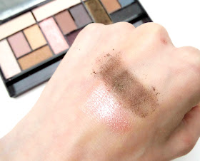 Makeup Revolution Pro Looks Stripped & Bare Palette Swatch