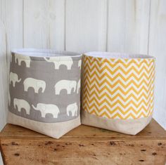 baby nursery storage baskets