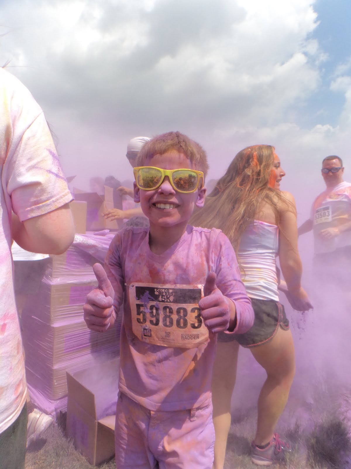 Colour me Rad. And Purple