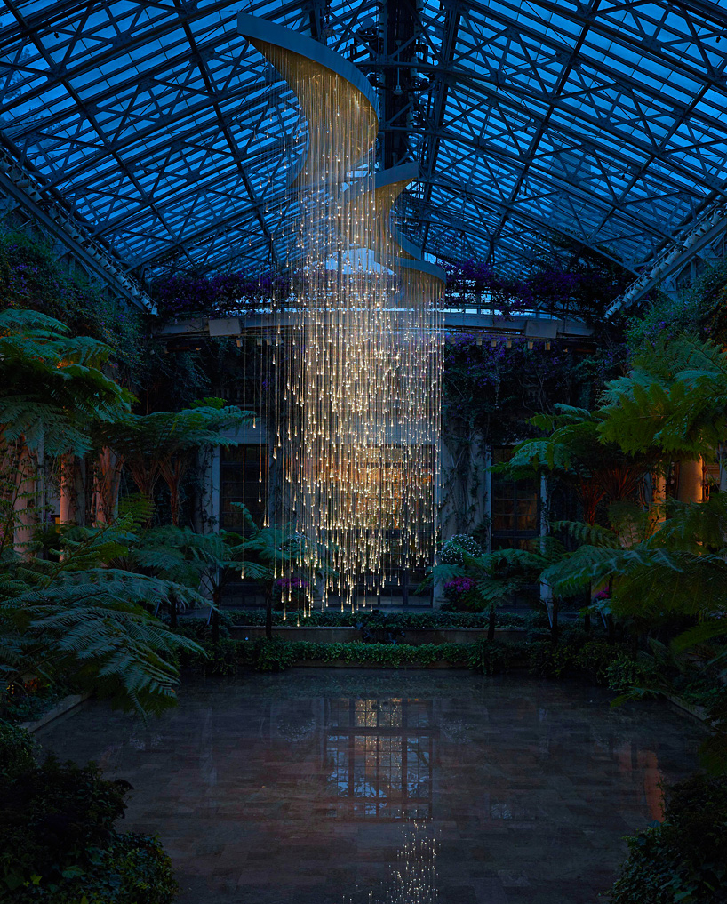 Light at longwood gardens