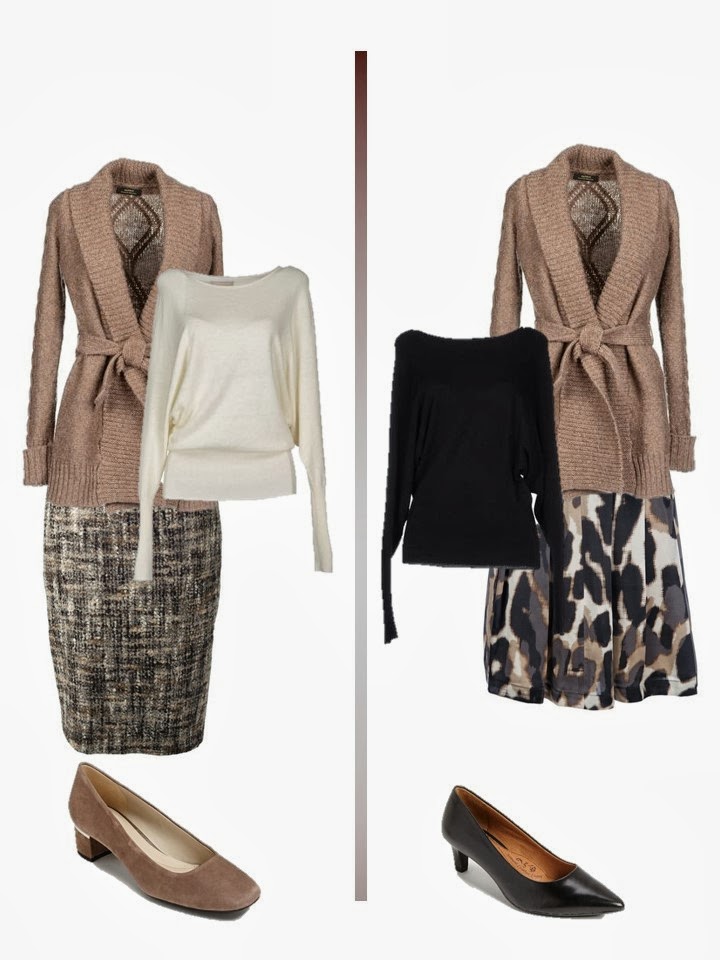 Chic Sightings Beige Cardigan, 6 different outfits The Vivienne Files
