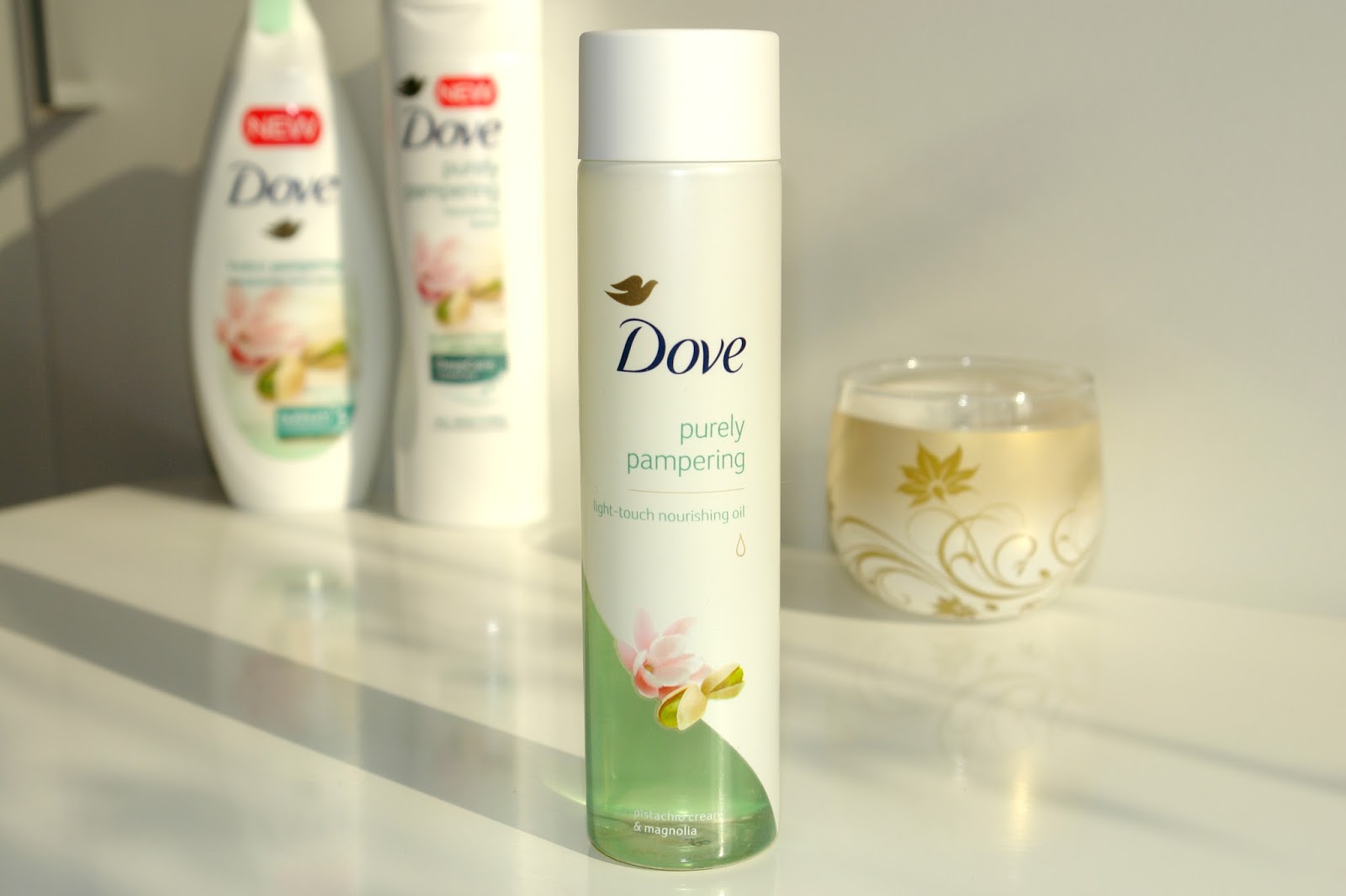 New Dove Body Oil in Pistachio Cream & Magnolia, Dove, review, beauty, body care, blogger
