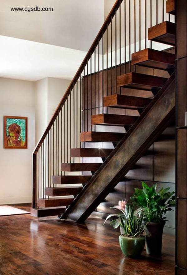 Arquitectura de casas: 25 modelos de escaleras de interiores.