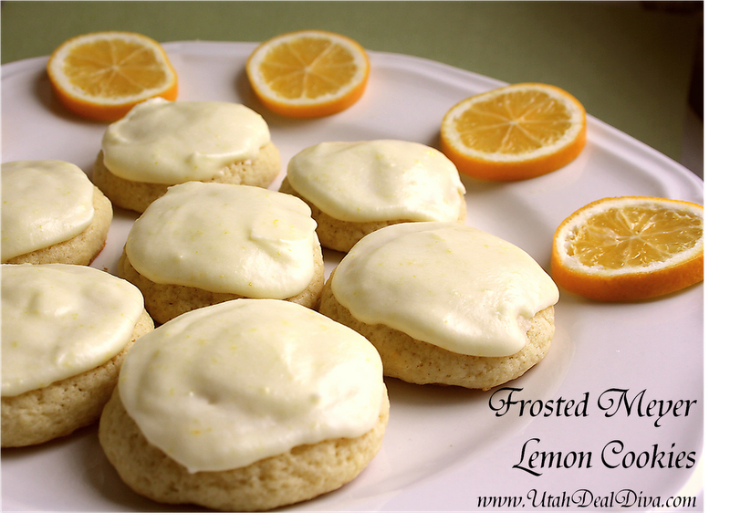 FROSTED MEYER LEMON COOKIES Butter with a Side of Bread