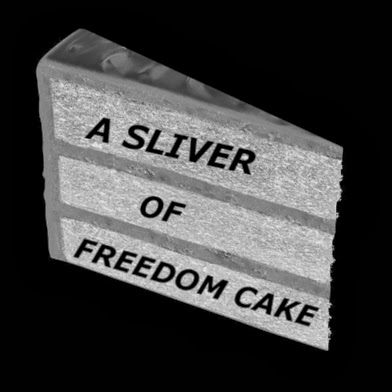 A Sliver of Freedom Cake