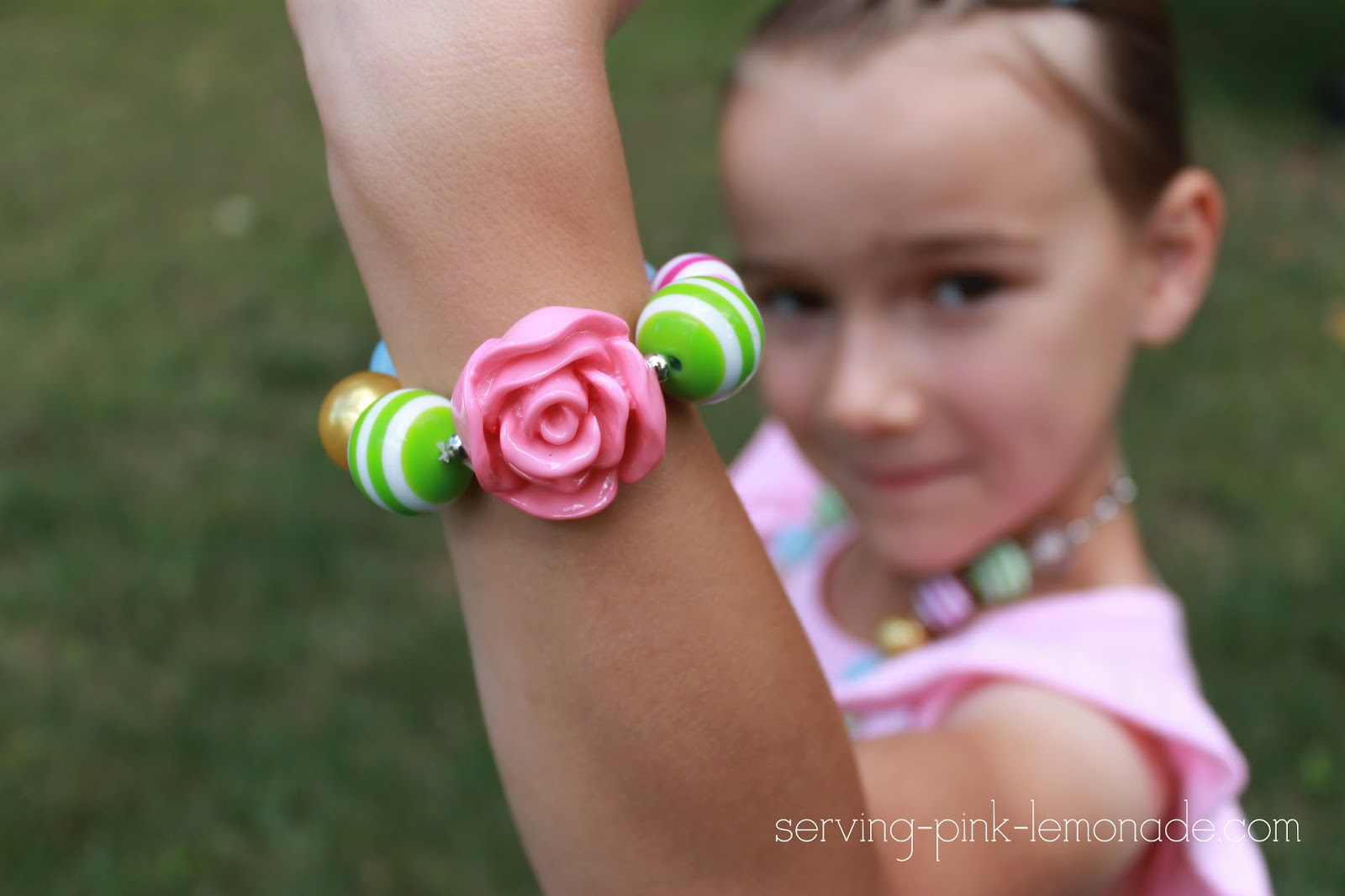 Serving Pink Lemonade Bailey's Blossoms Giveaway + Discounts for Everyone!