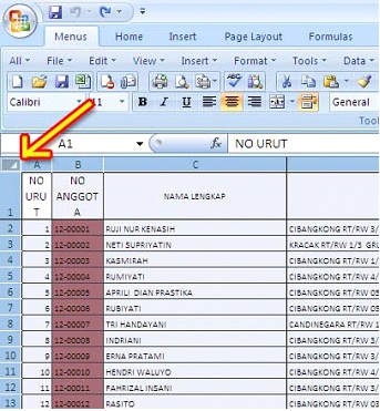 Khonsa It Center Cara Mengelompokan Grouping Data Di Excel