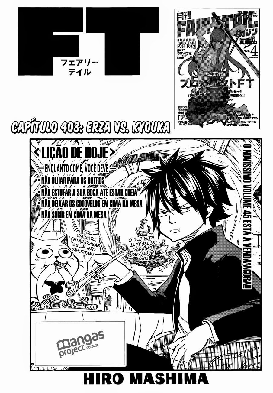 Fairy Tail 403 Mangá Português Fairy Tail 403 Mangá Português leitura online