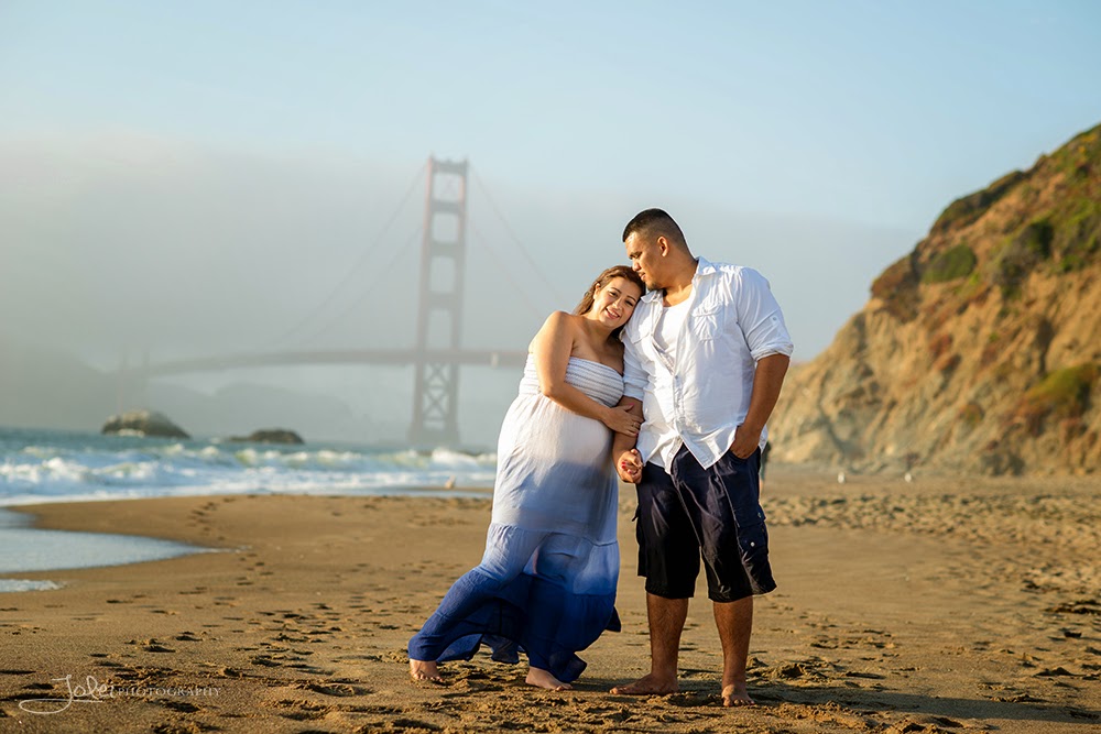 JoLei Photography Maternity Session in Baker Beach, San Francisco, CA