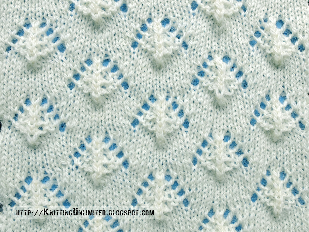 Lace Stitches for Spring 2016 - Pattern 9/10 - Knitting Unlimited