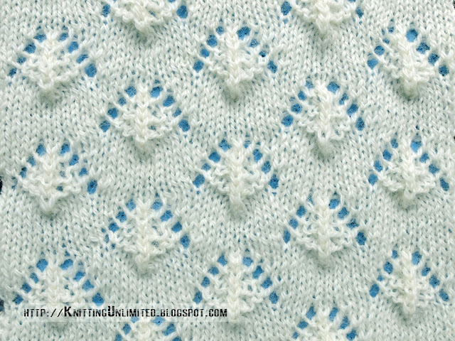 Lace Stitches for Spring 2016 - Pattern 9/10 - Knitting Unlimited