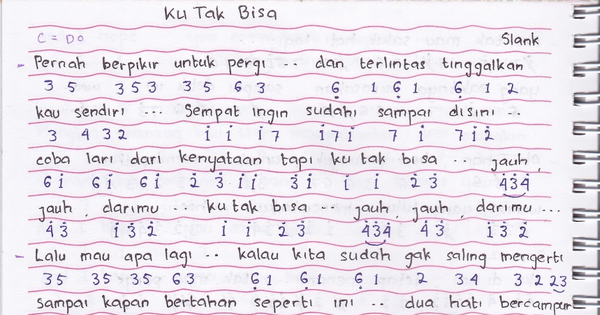 Download Lagu Etridi Ku Tak Bisa Lirik