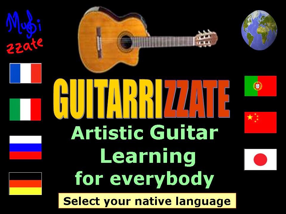 GUITARRIZZATE exclusive Artistic Guitar Learning