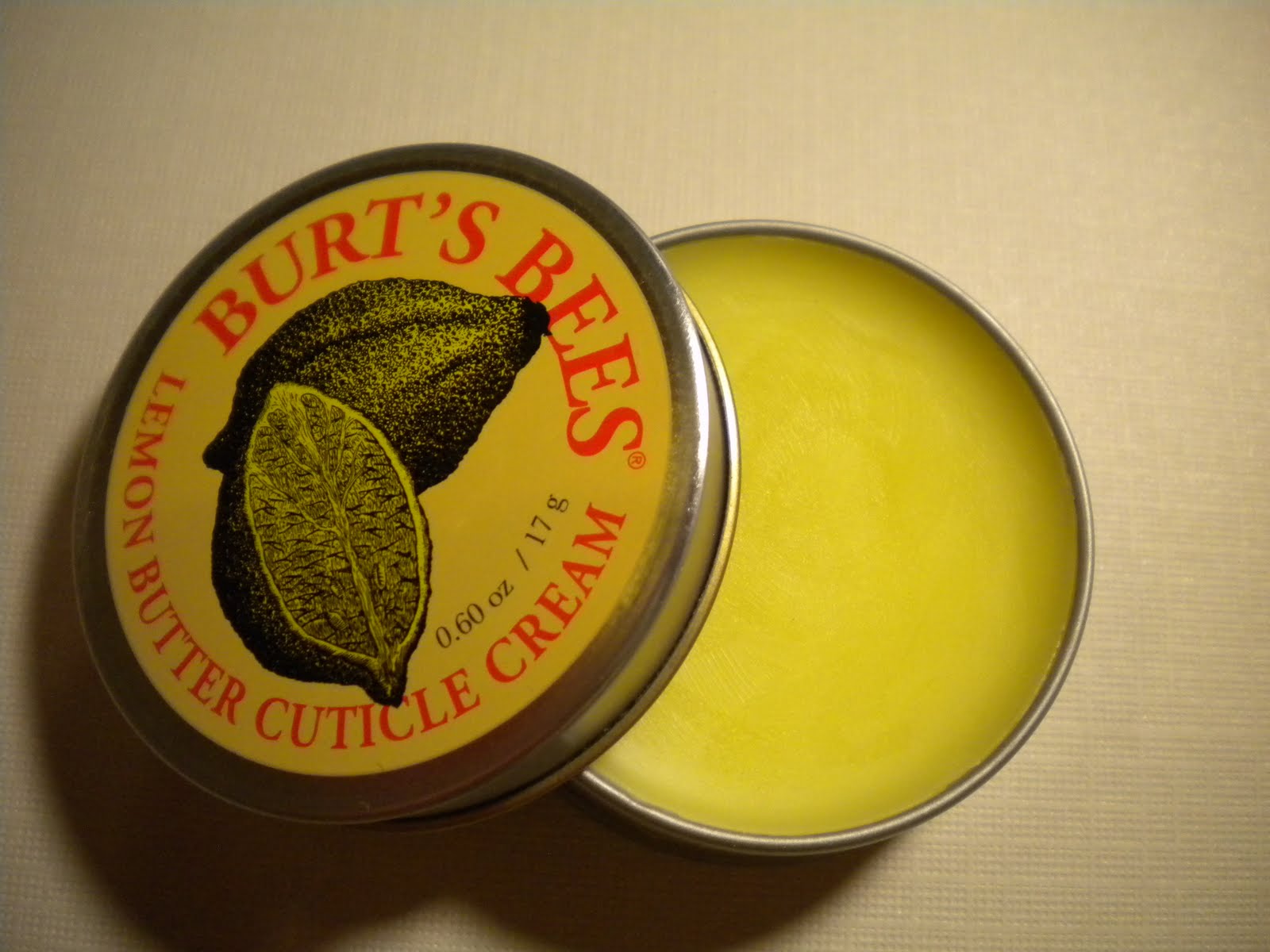 Burt's Bees Lemon Butter Cuticle Cream Something Polished